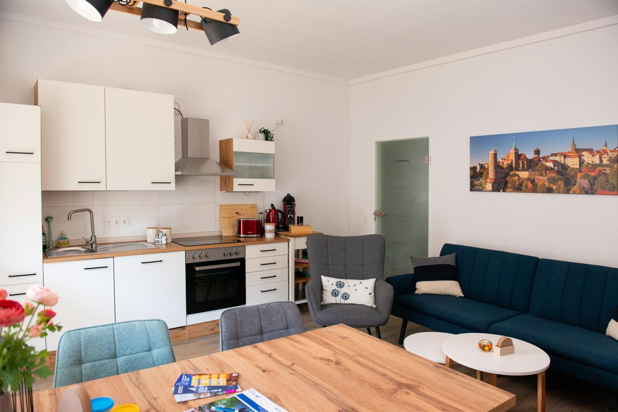 Savor Appartement 5 Personen 2 Schlafzimmer Babybett Netflix Balkon Zentrum Budyšín Exteriér fotografie