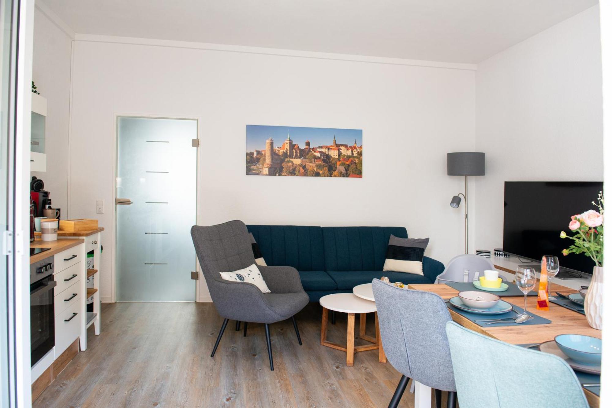 Savor Appartement 5 Personen 2 Schlafzimmer Babybett Netflix Balkon Zentrum Budyšín Exteriér fotografie