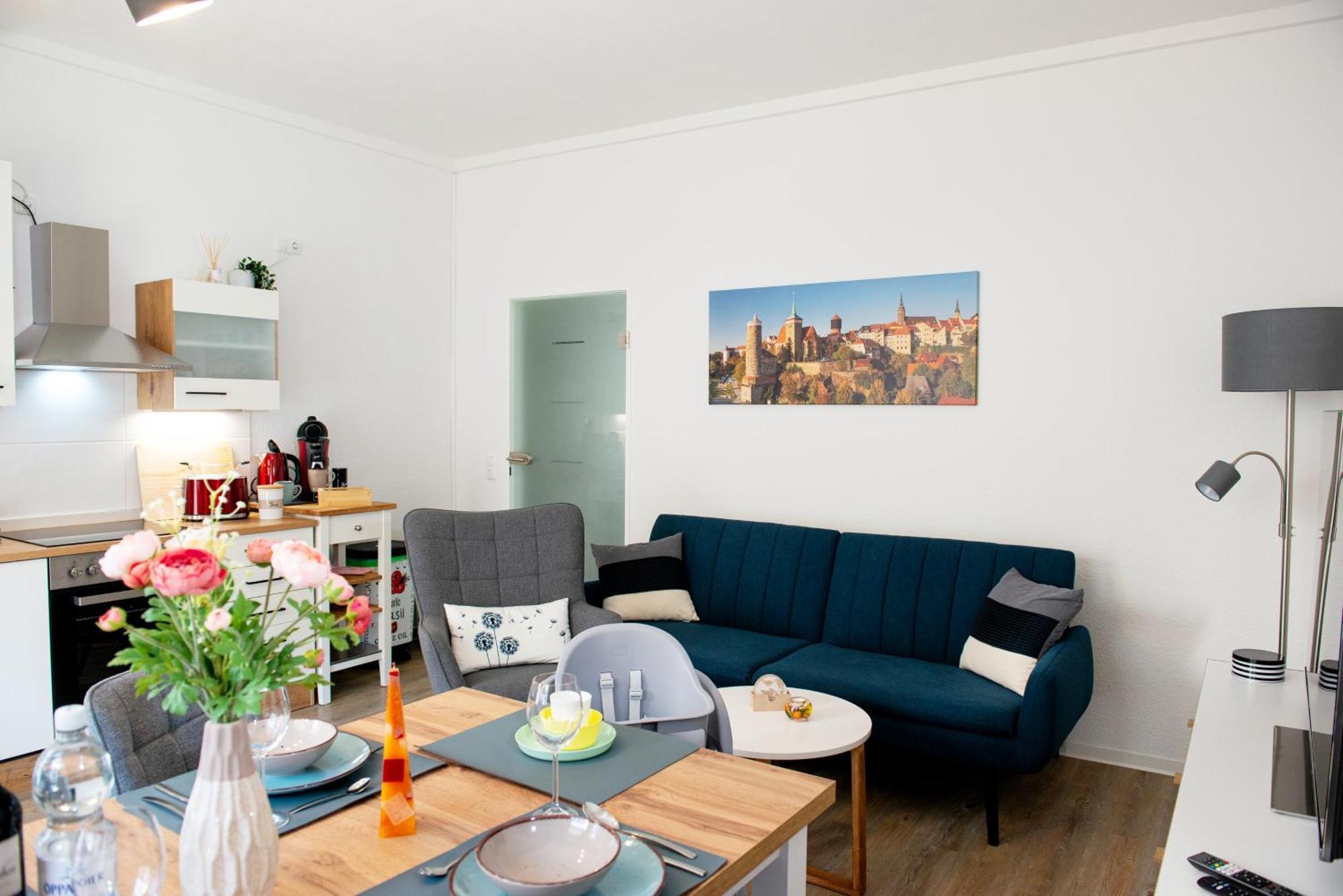 Savor Appartement 5 Personen 2 Schlafzimmer Babybett Netflix Balkon Zentrum Budyšín Exteriér fotografie