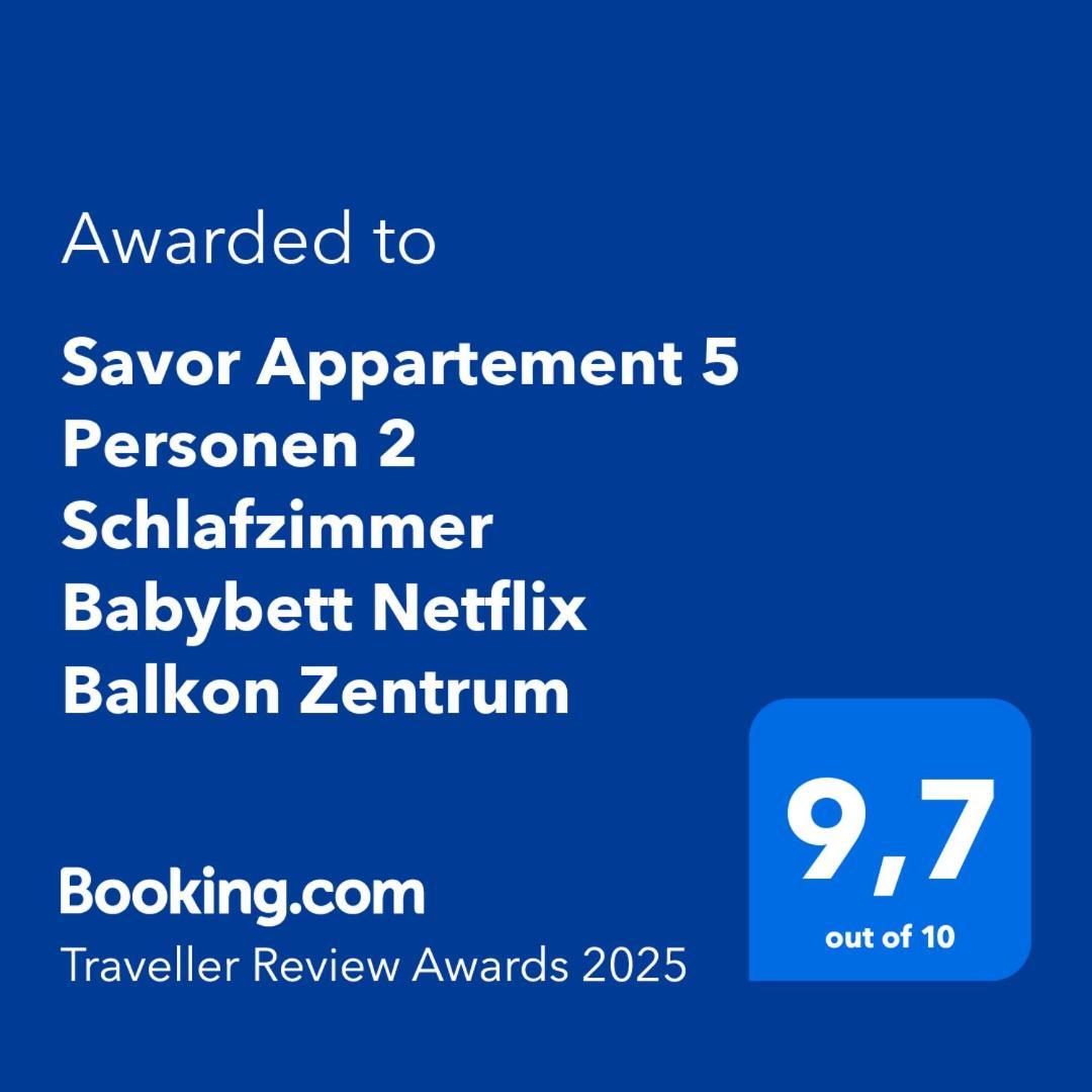 Savor Appartement 5 Personen 2 Schlafzimmer Babybett Netflix Balkon Zentrum Budyšín Exteriér fotografie